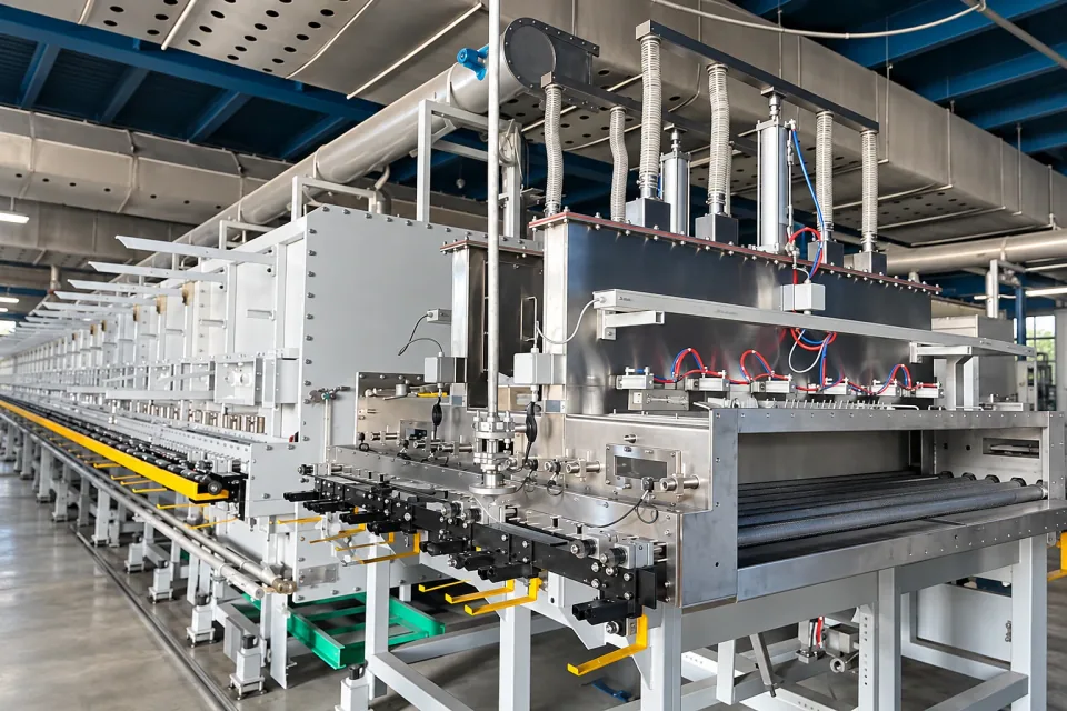 Cathode & anode material furnace
